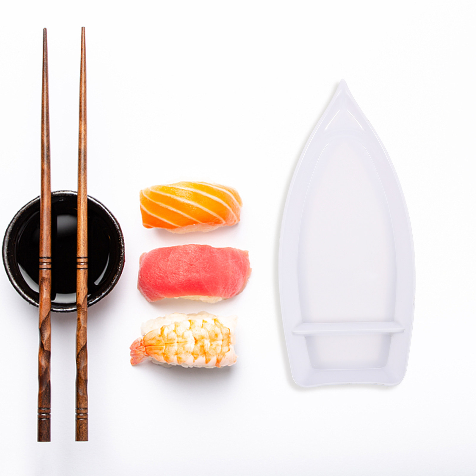 Japanese Lifestyle Food - Plato de sushi en forma de