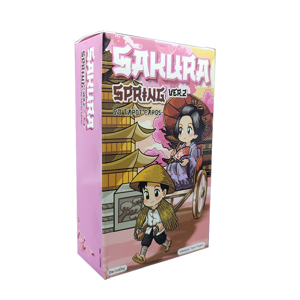 Japanese Lifestyle And Traditions - Tarot de adivinación Sakura Spring con