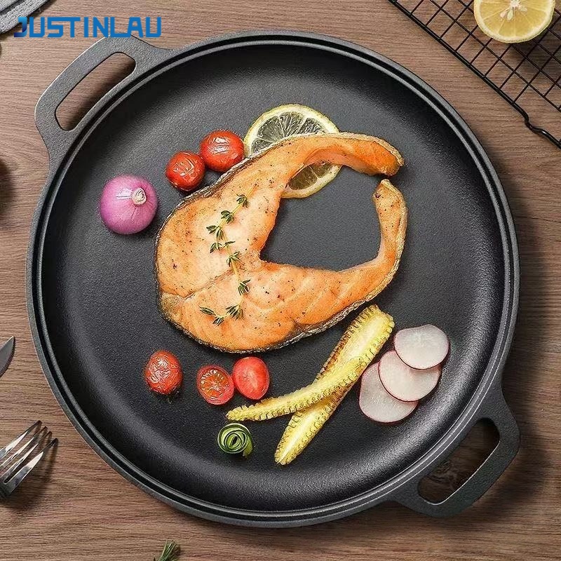 Cast Iron Tetsubin - Sartén de hierro fundido de doble