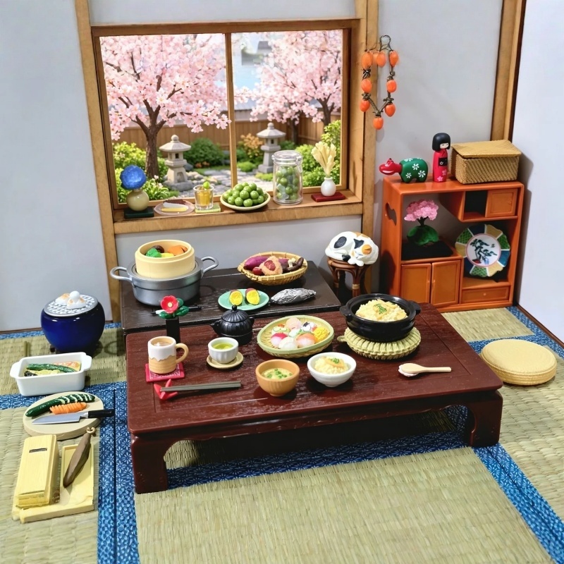 Japanese Lifestyle Food - Juguetes de comida en miniatura auténticos