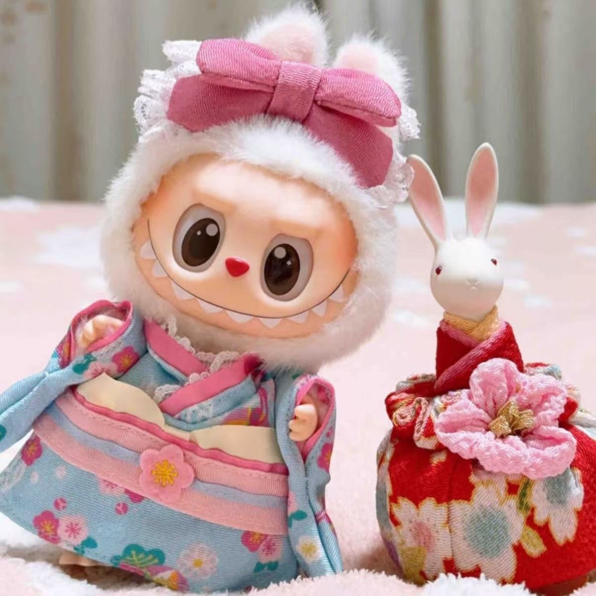 Japanese Lifestyle In Japanese - Vestido de estilo japonés para muñeca
