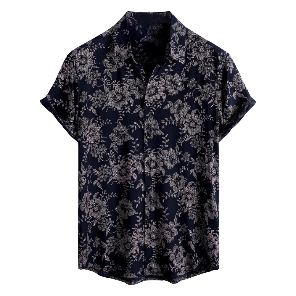 Japanese Lifestyle - Camisa retro japonesa de verano para