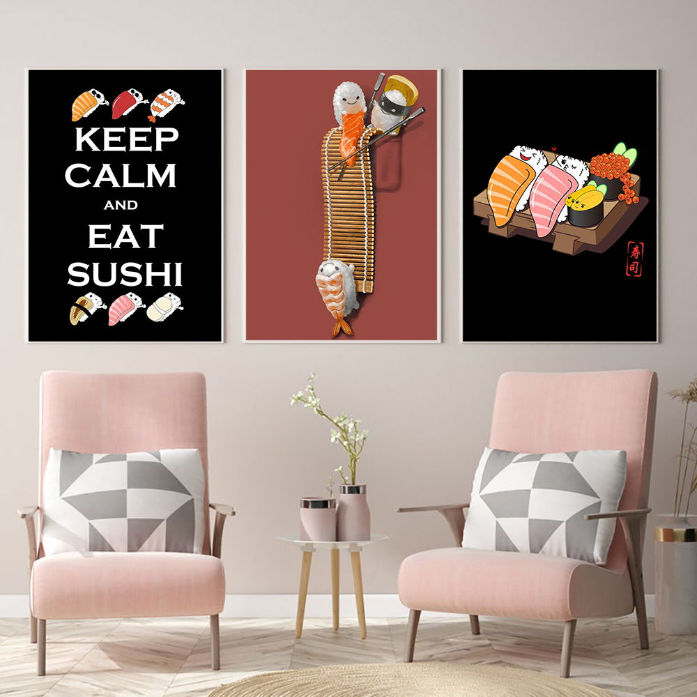 Japanese Lifestyle Food - Estilo japonés Ramen Sushi dibujos animados