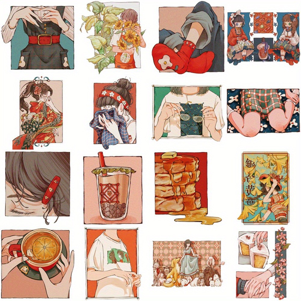 50 Pegatinas de Estilo Vintage - Japanese Lifestyle And Traditions reseña y precio