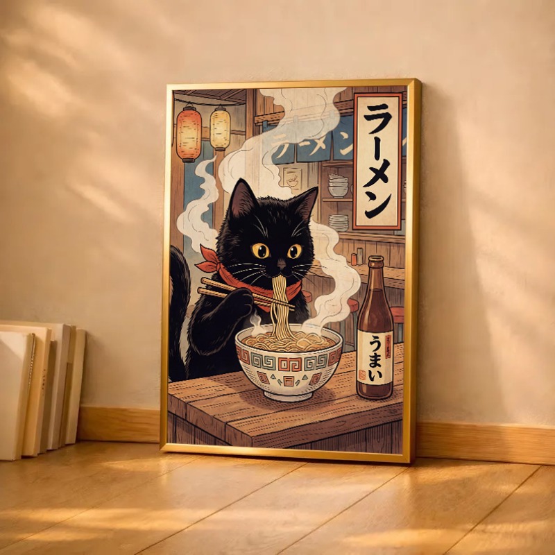 Póster Vintage japonés de roll - Japanese Lifestyle Food reseña y precio