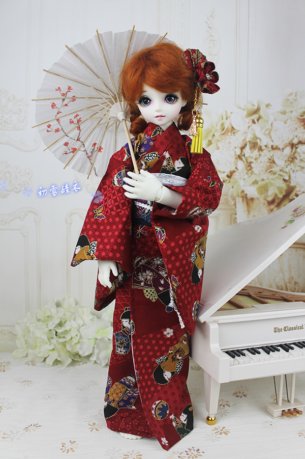 1/6 1/4 1/3 BJD traje de kimon - Japanese Girl Lifestyle reseña y precio