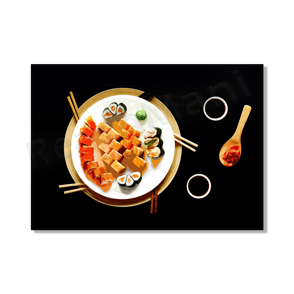 Decoración de pared de estilo  - Japanese Lifestyle Food reseña y precio