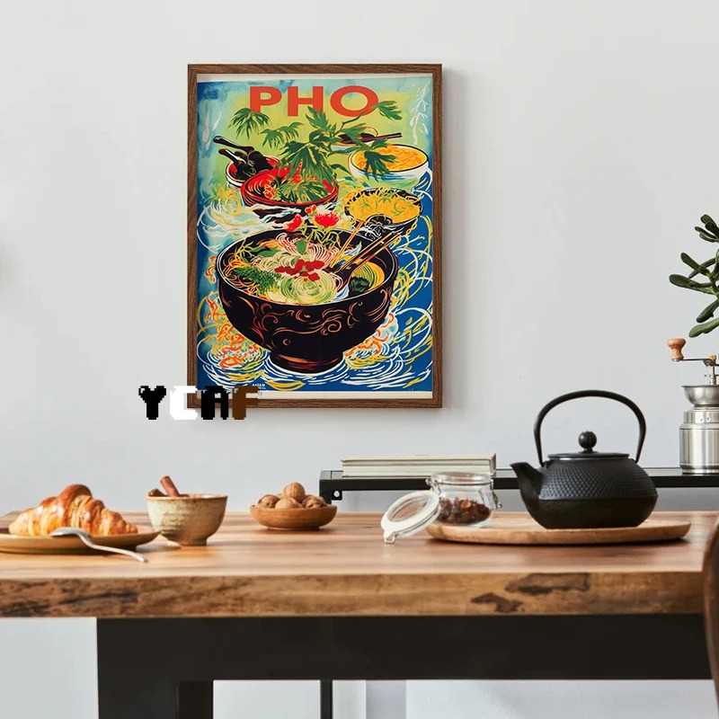 Póster de comida japonesa Vint - Japanese Lifestyle Food reseña y precio