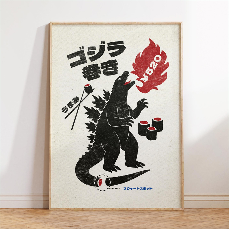 Póster de Arte Culinario Japon - Japanese Lifestyle Food reseña y precio