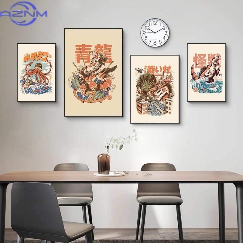 Pósteres de AZNM con diseño de - Japanese Lifestyle Food reseña y precio