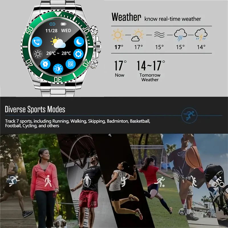 Aiweile-reloj inteligente AW12 - Japanese Active Lifestyle reseña y precio