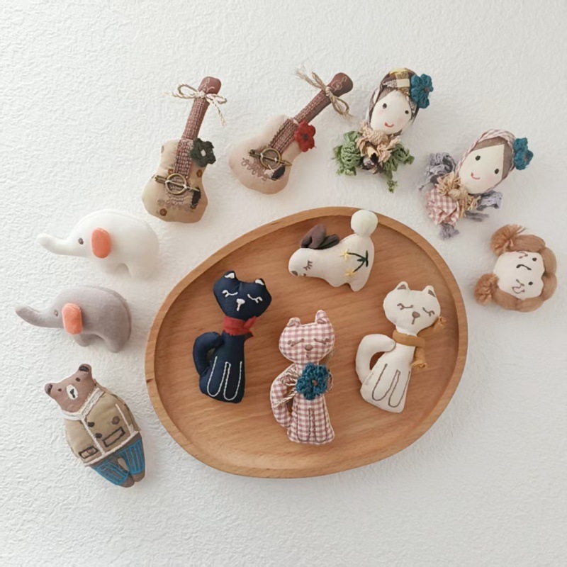 Broche de Lino y Algodón Hecho - Japan Lifestyle And Culture reseña y precio