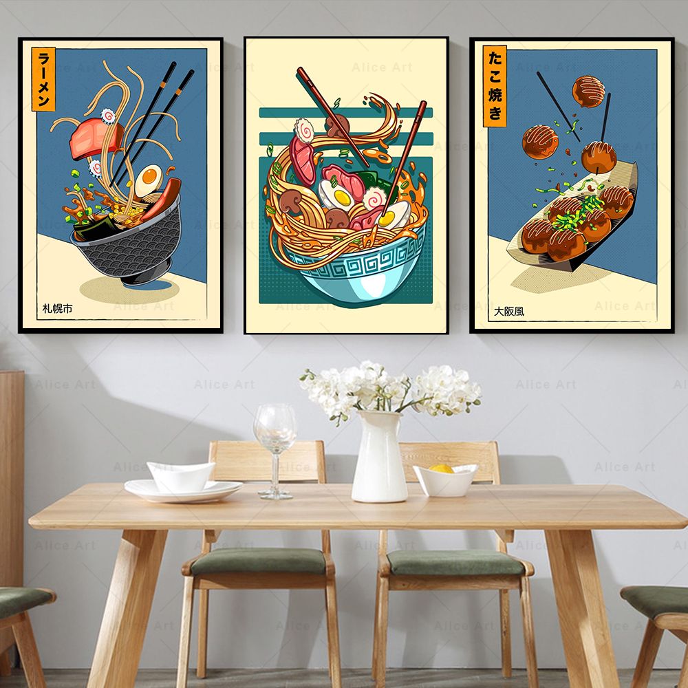 Póster de estilo japonés para  - Japanese Lifestyle Food reseña y precio