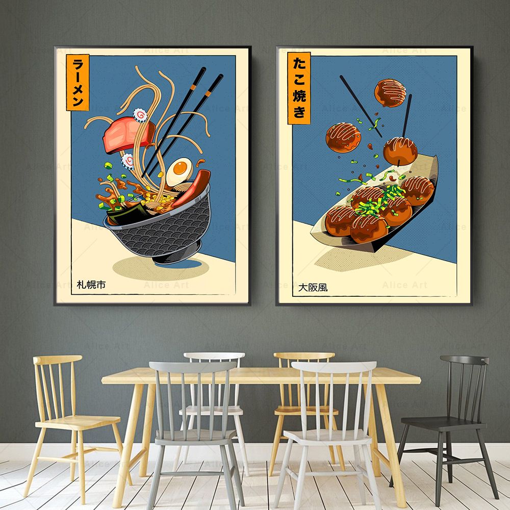 Póster de estilo japonés para  - Japanese Lifestyle Food reseña y precio